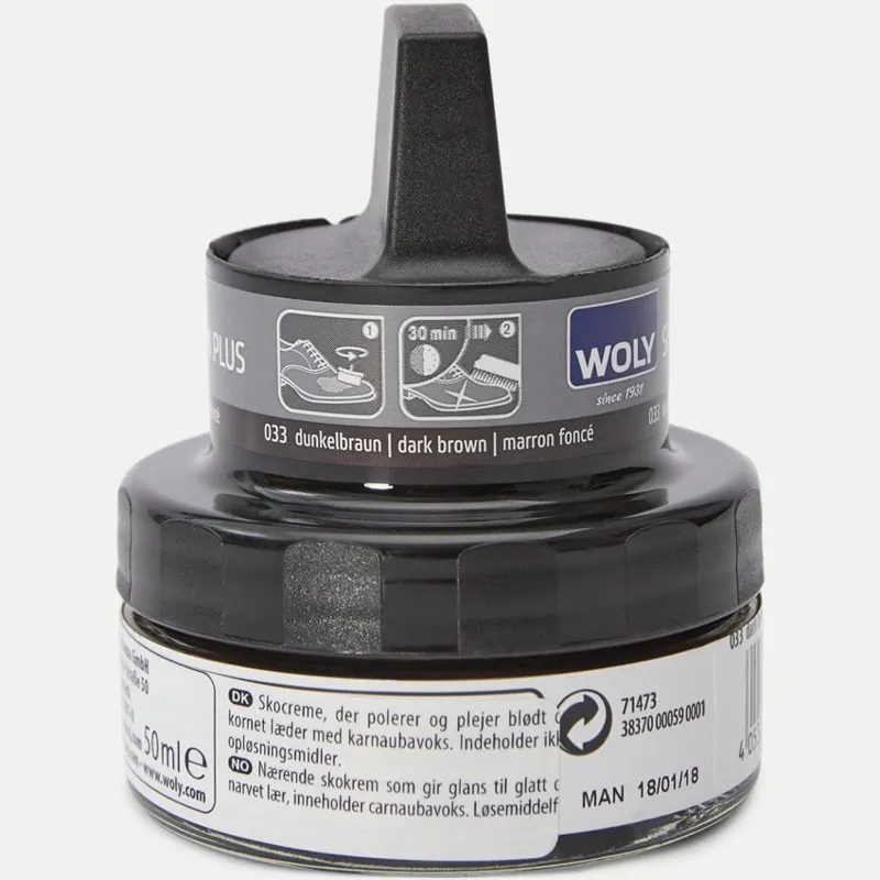 Woly Dark Brown Shoe Cream Plus 50ml
